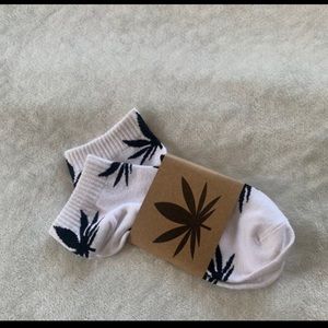 White Huf Socks